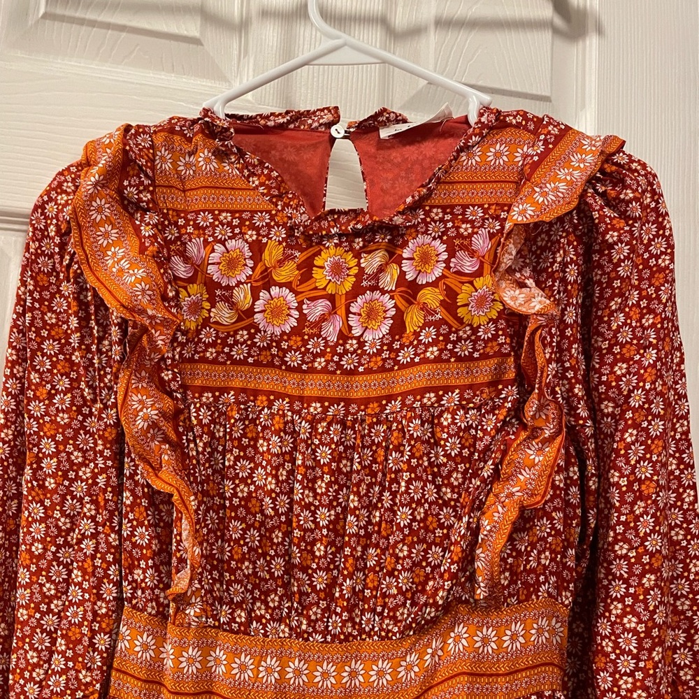 In bloom dress womens size small